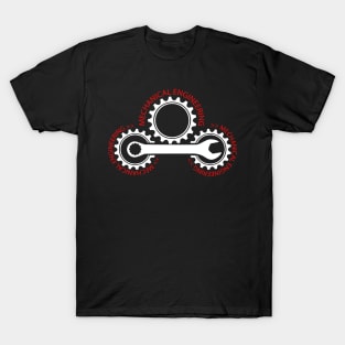 mechanical engineering mechanics engineer gear T-Shirt